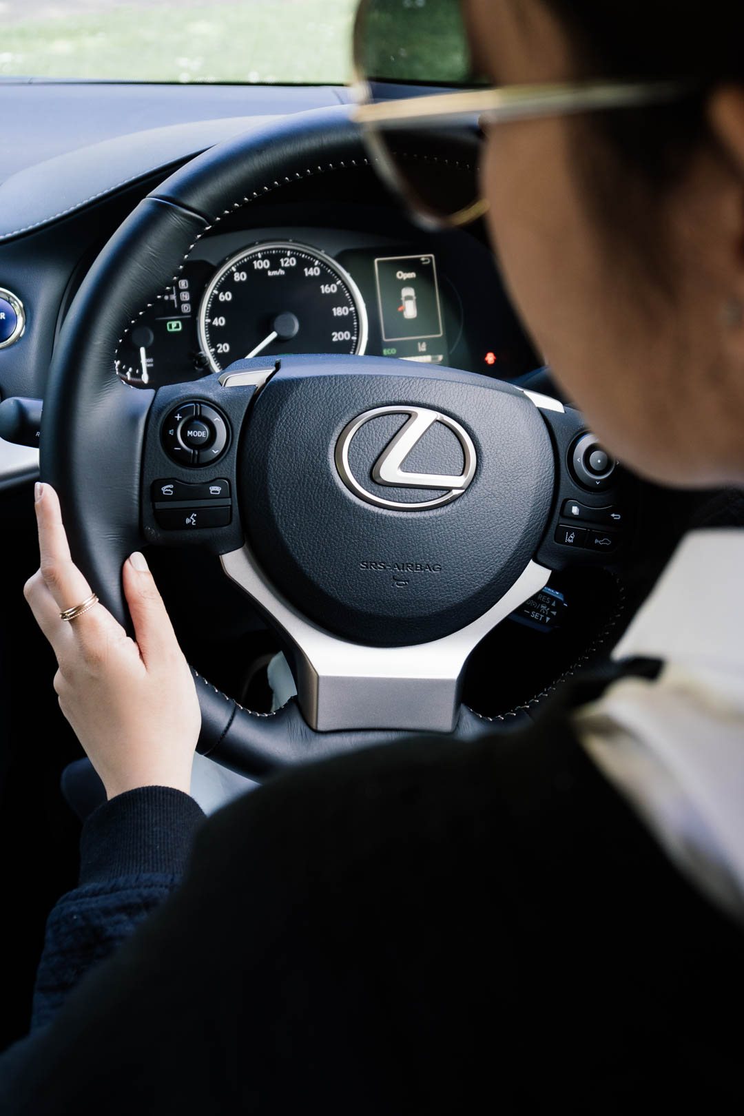 Lexus interior detail